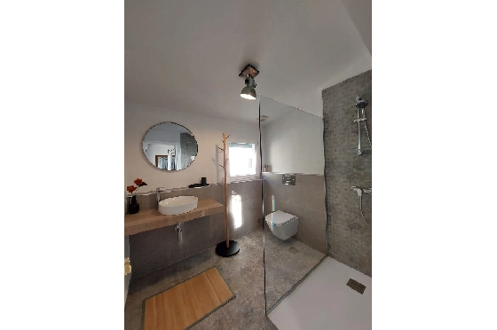 Sommerhaus in Els Poblets zur Ferienvermietung, Wohnfläche 126 m², Baujahr 1995, Zustand modernisiert, + Zentralheizung, Klimaanlage, Grundstück 560 m², 2 Schlafzimmer, 2 Badezimmer, Pool, ref.: V-0117-22