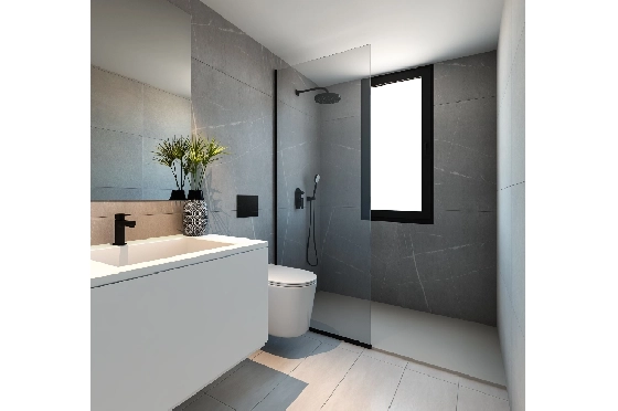 Villa in Denia zu verkaufen, Wohnfläche 144 m², Zustand Erstbezug, Klimaanlage, Grundstück 220 m², 3 Schlafzimmer, 3 Badezimmer, ref.: GC-1518-11