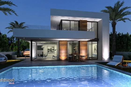 Villa in Denia zu verkaufen, Wohnfläche 151 m², Klimaanlage, Grundstück 731 m², 3 Schlafzimmer, 2 Badezimmer, Pool, ref.: UM-UV-TANIT-10