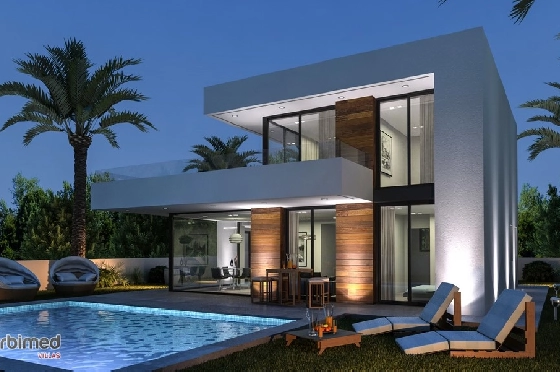 Villa in Denia zu verkaufen, Wohnfläche 151 m², Klimaanlage, Grundstück 731 m², 3 Schlafzimmer, 2 Badezimmer, Pool, ref.: UM-UV-TANIT-11