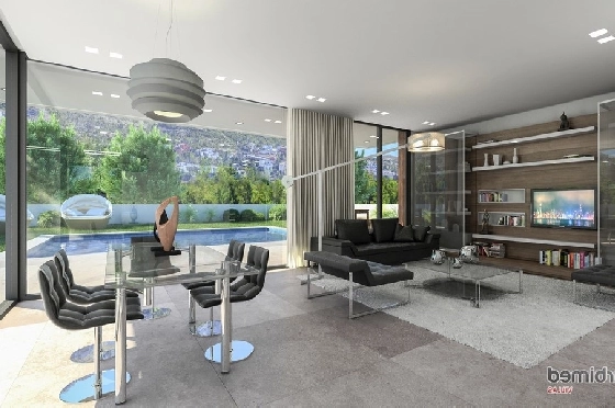 Villa in Denia zu verkaufen, Wohnfläche 151 m², Klimaanlage, Grundstück 731 m², 3 Schlafzimmer, 2 Badezimmer, Pool, ref.: UM-UV-TANIT-3