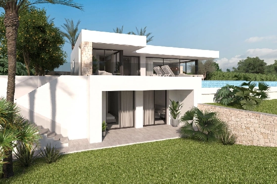Villa in Denia zu verkaufen, Wohnfläche 259 m², Klimaanlage, Grundstück 1118 m², 4 Schlafzimmer, 4 Badezimmer, Pool, ref.: UM-UV-MANDARINA-II-12