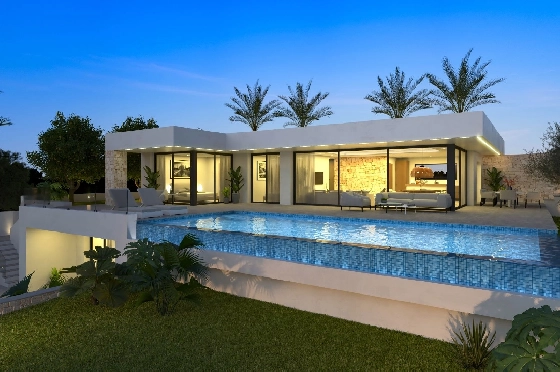 Villa in Denia zu verkaufen, Wohnfläche 259 m², Klimaanlage, Grundstück 1118 m², 4 Schlafzimmer, 4 Badezimmer, Pool, ref.: UM-UV-MANDARINA-II-8