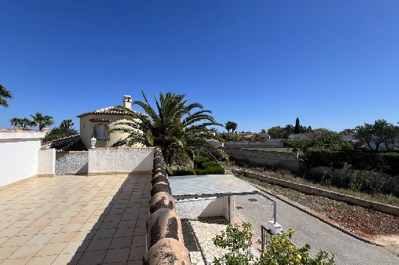 Villa in Els Poblets zur Ferienvermietung, Wohnfläche 125 m², Baujahr 2003, + KLIMA, Klimaanlage, Grundstück 400 m², 2 Schlafzimmer, 2 Badezimmer, Pool, ref.: T-1123-16