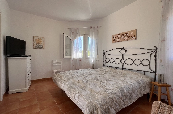 Villa in Els Poblets zur Ferienvermietung, Wohnfläche 125 m², Baujahr 2003, + KLIMA, Klimaanlage, Grundstück 400 m², 2 Schlafzimmer, 2 Badezimmer, Pool, ref.: T-1123-19