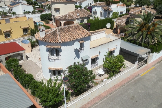 Villa in Els Poblets zur Ferienvermietung, Wohnfläche 125 m², Baujahr 2003, + KLIMA, Klimaanlage, Grundstück 400 m², 2 Schlafzimmer, 2 Badezimmer, Pool, ref.: T-1123-30