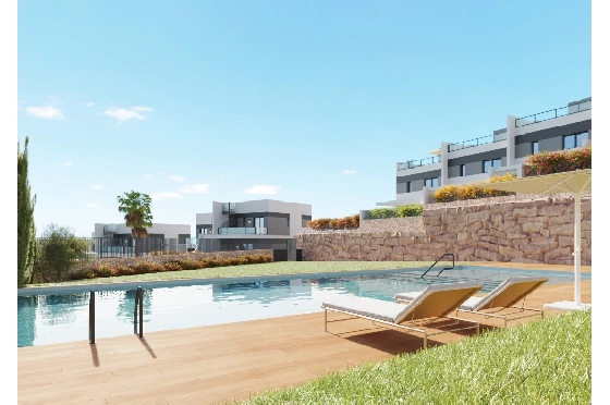 Villa in Finestrat(Balcon de Finestrat) zu verkaufen, Wohnfläche 157 m², Grundstück 489 m², 4 Schlafzimmer, 3 Badezimmer, Pool, ref.: TW-BREEZE-75-2