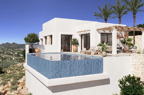 Villa in Pedreguer zu verkaufen, Wohnfläche 159 m², Klimaanlage, Grundstück 1272 m², 3 Schlafzimmer, 2 Badezimmer, Pool, ref.: UM-UV-JUCAR-4