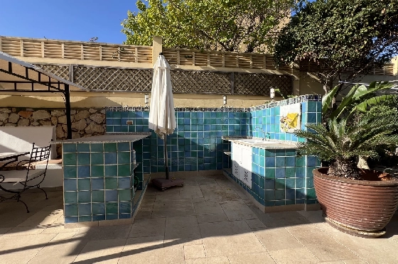 Villa in Gata de Gorgos(Monte Pedreguer) zur Ferienvermietung, Wohnfläche 180 m², Baujahr 2006, + Ofen, Klimaanlage, Grundstück 600 m², 3 Schlafzimmer, 3 Badezimmer, Pool, ref.: T-0624-35