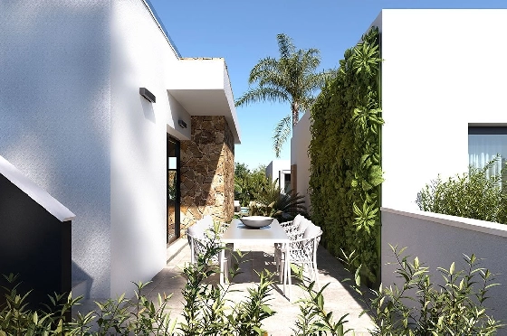 Villa in Ciudad Quesada zu verkaufen, Wohnfläche 167 m², Zustand Erstbezug, Klimaanlage, Grundstück 263 m², 3 Schlafzimmer, 2 Badezimmer, Pool, ref.: HA-CQN-121-E02-13