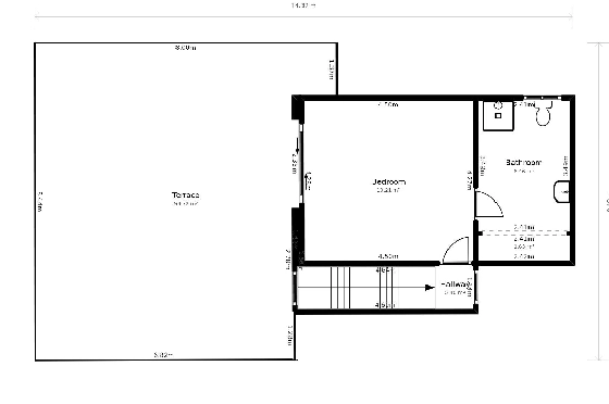 Villa in Calpe(Costeres) zu verkaufen, Wohnfläche 115 m², Klimaanlage, Grundstück 785 m², 3 Schlafzimmer, 2 Badezimmer, Pool, ref.: COB-3486-10535-25
