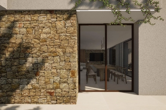 Villa in Moraira zu verkaufen, Wohnfläche 340 m², Baujahr 2024, Klimaanlage, Grundstück 1070 m², 4 Schlafzimmer, 4 Badezimmer, Pool, ref.: AM-12145DR-14