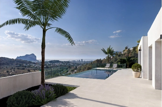 Villa in Calpe zu verkaufen, Wohnfläche 217 m², Baujahr 2025, Klimaanlage, Grundstück 1001 m², 4 Schlafzimmer, 3 Badezimmer, Pool, ref.: AM-12434DA-2