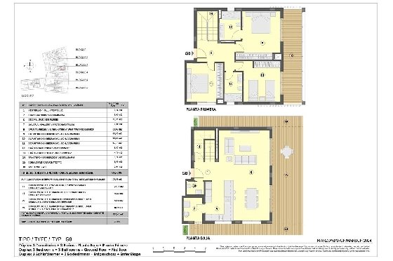 Maisonette in Colonia de Sant Jordi zu verkaufen, Wohnfläche 229 m², Zustand Erstbezug, + fussboden, Klimaanlage, 3 Schlafzimmer, 2 Badezimmer, Pool, ref.: HA-MLN-163-A04-10