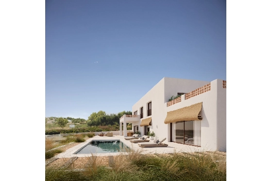 Villa in Teulada zu verkaufen, Wohnfläche 253 m², Klimaanlage, Grundstück 800 m², 4 Schlafzimmer, 3 Badezimmer, Pool, ref.: AM-12498DR-2