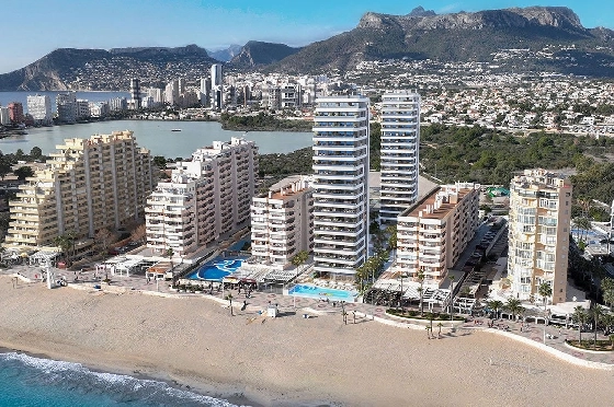 Etagen Apartment in Calpe zu verkaufen, Wohnfläche 109 m², Zustand Erstbezug, Klimaanlage, 2 Schlafzimmer, 2 Badezimmer, Pool, ref.: HA-CAN-150-A02-2