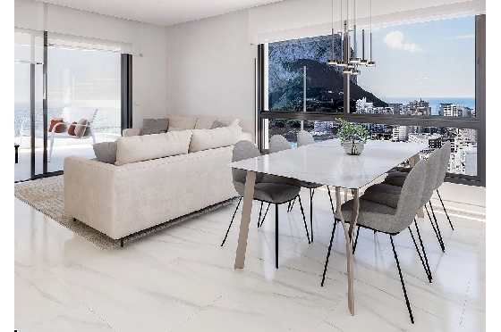 Maisonette in Calpe zu verkaufen, Wohnfläche 228 m², Zustand Erstbezug, Klimaanlage, 3 Schlafzimmer, 3 Badezimmer, Pool, ref.: HA-CAN-150-A04-5
