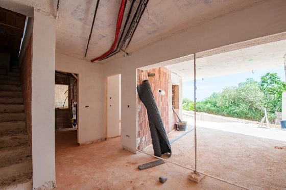 Villa in Javea zu verkaufen, Wohnfläche 350 m², Baujahr 2025, Klimaanlage, Grundstück 1000 m², 3 Schlafzimmer, 2 Badezimmer, Pool, ref.: AM-12492DA-6