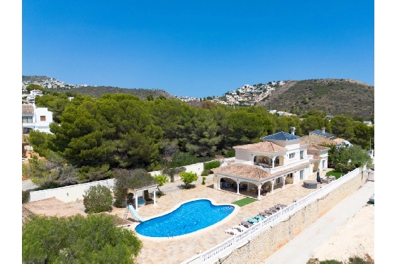 Villa in Moraira zu verkaufen, Wohnfläche 466 m², Baujahr 2005, Klimaanlage, Grundstück 2040 m², 5 Schlafzimmer, 5 Badezimmer, Pool, ref.: AM-12515DR-2