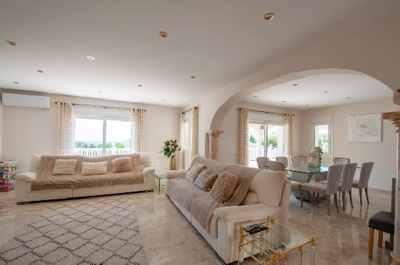 Villa in Moraira zu verkaufen, Wohnfläche 466 m², Baujahr 2005, Klimaanlage, Grundstück 2040 m², 5 Schlafzimmer, 5 Badezimmer, Pool, ref.: AM-12515DR-35