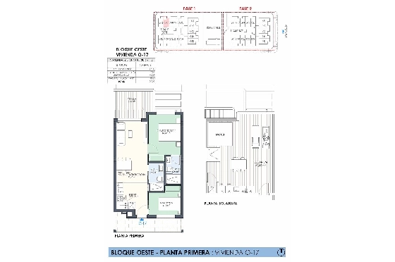 Penthouse Apartment in Torre de la Horadada zu verkaufen, Wohnfläche 94 m², Zustand Erstbezug, 2 Schlafzimmer, 2 Badezimmer, Pool, ref.: HA-THN-450-A02-13