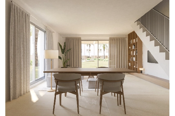 Reihenhaus in Denia zu verkaufen, Wohnfläche 102 m², Baujahr 2026, Klimaanlage, Grundstück 65 m², 3 Schlafzimmer, 3 Badezimmer, Pool, ref.: LS-BV9-4