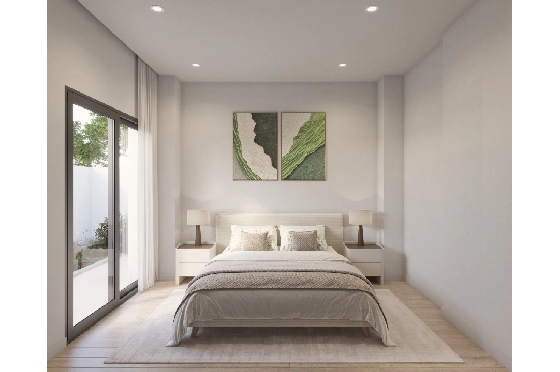 Villa in Polop zu verkaufen, Wohnfläche 106 m², Baujahr 2025, Grundstück 432 m², 3 Schlafzimmer, 2 Badezimmer, Pool, ref.: PLB-E2-4