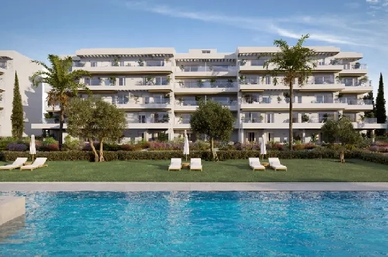 Apartment in El Vergel zu verkaufen, Wohnfläche 68 m², + KLIMA, Klimaanlage, Grundstück 14 m², 2 Schlafzimmer, 2 Badezimmer, Pool, ref.: AH-EV-VI-1-01-01-C-11