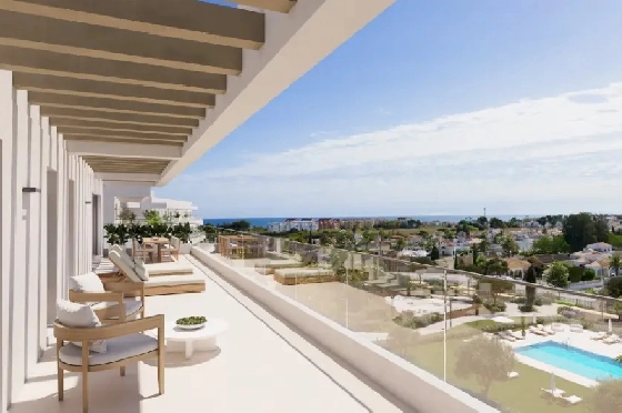 Apartment in El Vergel zu verkaufen, Wohnfläche 68 m², + KLIMA, Klimaanlage, Grundstück 14 m², 2 Schlafzimmer, 2 Badezimmer, Pool, ref.: AH-EV-VI-1-01-01-C-9