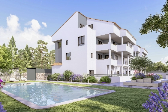 Apartment in Javea zu verkaufen, Wohnfläche 105 m², + KLIMA, Klimaanlage, Grundstück 15 m², 3 Schlafzimmer, 2 Badezimmer, Pool, ref.: IV-P1-5-2