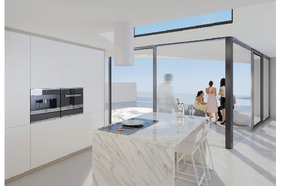 Villa in Benitachell zu verkaufen, Wohnfläche 226 m², Baujahr 2024, Klimaanlage, Grundstück 270 m², 3 Schlafzimmer, 3 Badezimmer, Pool, ref.: AM-12202NS-17