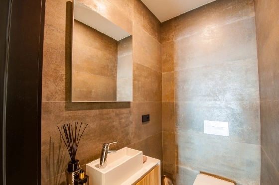 Villa in Benissa zu verkaufen, Wohnfläche 290 m², Baujahr 2024, Klimaanlage, Grundstück 860 m², 3 Schlafzimmer, 2 Badezimmer, Pool, ref.: AM-12518DA-18