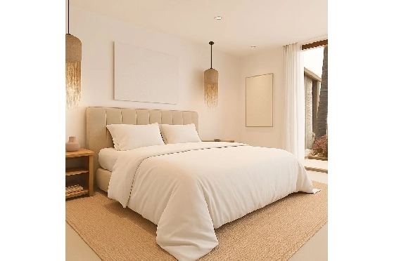 Villa in Pedreguer zu verkaufen, Wohnfläche 200 m², Baujahr 2026, Klimaanlage, Grundstück 800 m², 3 Schlafzimmer, 2 Badezimmer, Pool, ref.: AM-12602DA-5