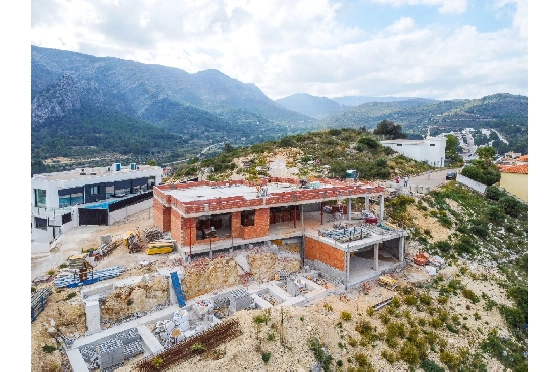 Villa in Pedreguer zu verkaufen, Wohnfläche 200 m², Baujahr 2026, Klimaanlage, Grundstück 1150 m², 3 Schlafzimmer, 2 Badezimmer, Pool, ref.: AM-12603DA-9