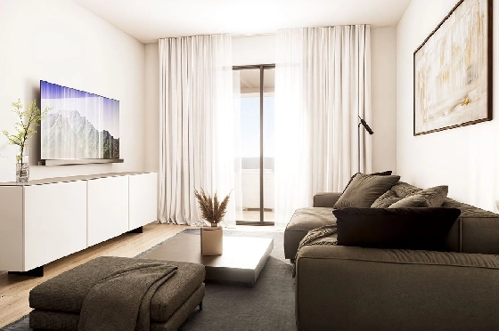 Penthouse Apartment in Finestrat zu verkaufen, Wohnfläche 154 m², Zustand Erstbezug, 2 Schlafzimmer, 2 Badezimmer, Pool, ref.: HA-FIN-318-A02-10