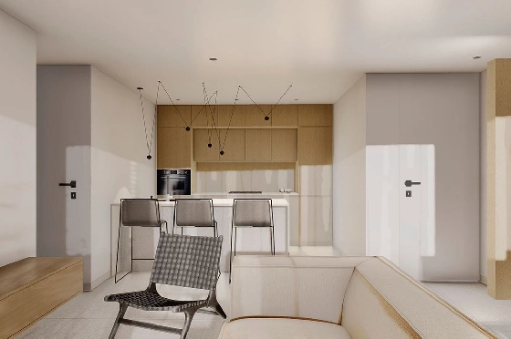 Penthouse Apartment in Guardamar del Segura zu verkaufen, Wohnfläche 97 m², Zustand Erstbezug, Klimaanlage, 2 Schlafzimmer, 2 Badezimmer, Pool, ref.: HA-GUN-431-A02-15