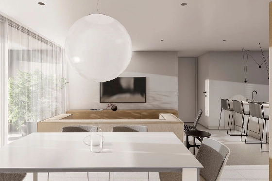 Penthouse Apartment in Guardamar del Segura zu verkaufen, Wohnfläche 97 m², Zustand Erstbezug, Klimaanlage, 2 Schlafzimmer, 2 Badezimmer, Pool, ref.: HA-GUN-431-A02-17
