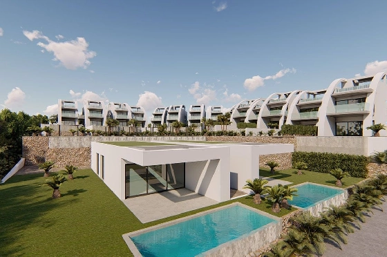 Erdgeschoss Apartment in Rojales zu verkaufen, Wohnfläche 258 m², Zustand Erstbezug, Klimaanlage, 4 Schlafzimmer, 3 Badezimmer, Pool, ref.: HA-RON-521-A08-3