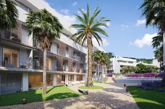 Apartment in Javea zu verkaufen, Wohnfläche 112 m², Baujahr 2025, Klimaanlage, Grundstück 11 m², 3 Schlafzimmer, 3 Badezimmer, Pool, ref.: AH-J-VI-1-1-3-D-2