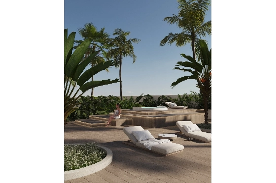Apartment in Calpe zu verkaufen, Wohnfläche 62 m², Klimaanlage, Grundstück 36 m², 2 Schlafzimmer, 2 Badezimmer, Pool, ref.: GE-J11A-12