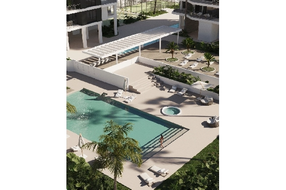 Apartment in Calpe zu verkaufen, Wohnfläche 80 m², Klimaanlage, Grundstück 23 m², 3 Schlafzimmer, 2 Badezimmer, Pool, ref.: GE-J11B-4