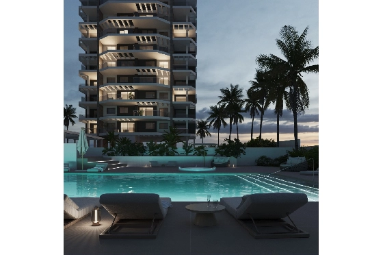 Apartment in Calpe zu verkaufen, Wohnfläche 97 m², Klimaanlage, Grundstück 25 m², 3 Schlafzimmer, 2 Badezimmer, Pool, ref.: GE-J114A-10