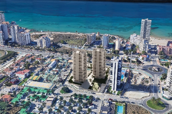 Apartment in Calpe zu verkaufen, Wohnfläche 97 m², Klimaanlage, Grundstück 25 m², 3 Schlafzimmer, 2 Badezimmer, Pool, ref.: GE-J114A-11