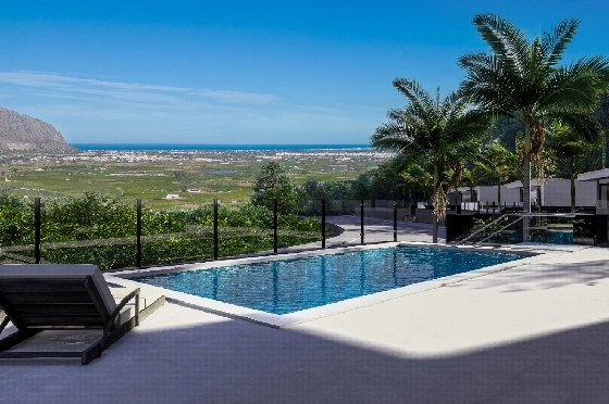 Villa in Pedreguer zu verkaufen, Wohnfläche 114 m², Baujahr 2025, Klimaanlage, Grundstück 300 m², 3 Schlafzimmer, 2 Badezimmer, Pool, ref.: AM-12610DA-2
