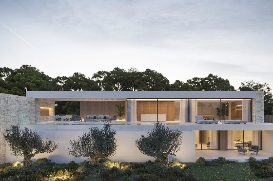 Villa in Moraira zu verkaufen, Wohnfläche 360 m², Klimaanlage, Grundstück 1274 m², 4 Schlafzimmer, 4 Badezimmer, Pool, ref.: AVS-57535-1