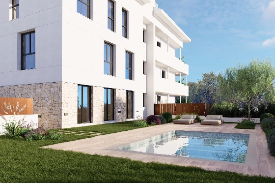 Apartment in Javea zu verkaufen, Wohnfläche 85 m², Klimaanlage, Grundstück 175 m², 2 Schlafzimmer, 2 Badezimmer, Pool, ref.: AVS-57384-13