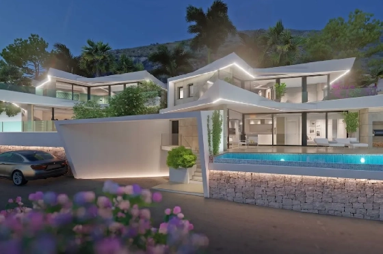 Villa in Benitachell zu verkaufen, Wohnfläche 290 m², Klimaanlage, 3 Schlafzimmer, 3 Badezimmer, Pool, ref.: AVS-57375-16