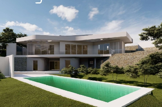 Villa in Javea zu verkaufen, Wohnfläche 350 m², Klimaanlage, Grundstück 1000 m², 4 Schlafzimmer, 3 Badezimmer, Pool, ref.: AVS-57035-1