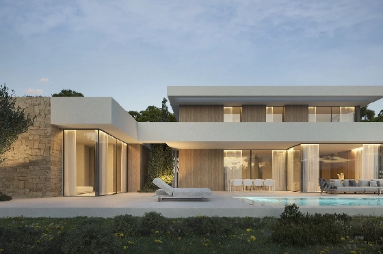 Villa in Moraira zu verkaufen, Wohnfläche 395 m², Klimaanlage, Grundstück 814 m², 5 Schlafzimmer, 4 Badezimmer, Pool, ref.: AVS-56975-6