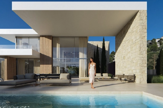 Villa in Moraira zu verkaufen, Wohnfläche 350 m², Grundstück 1601 m², 4 Schlafzimmer, 5 Badezimmer, Pool, ref.: AVS-55955-14